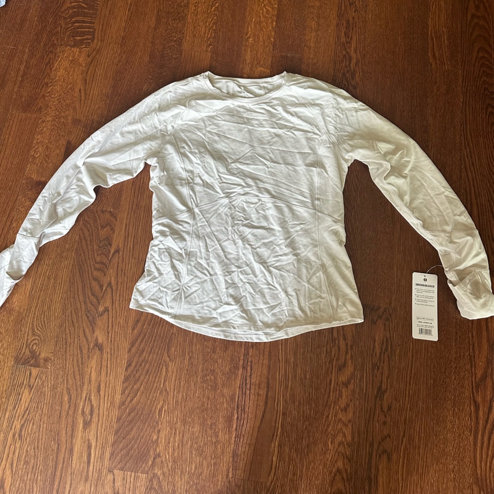 Layer 8 Athletic Cream Long Sleeve